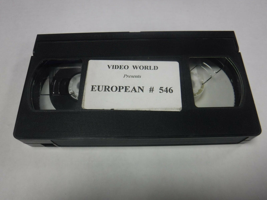 European #546 XXX Adult VHS 010219AMP3