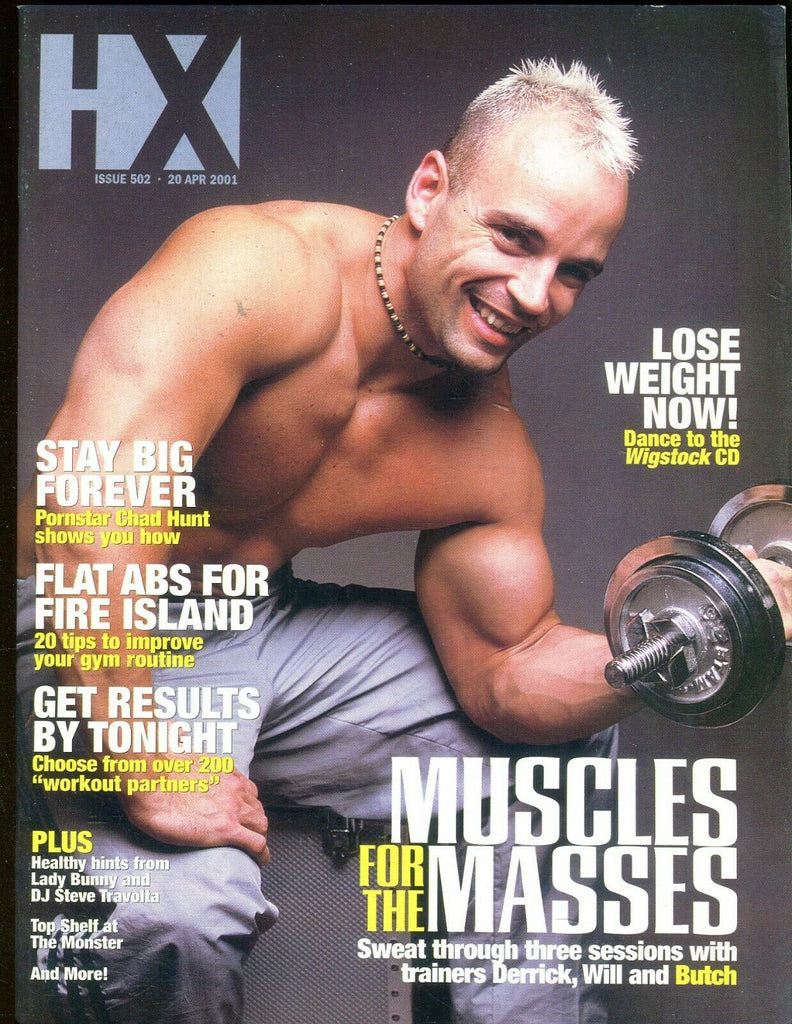 HX New York Gay Guide Muscles For The Masses April 20, 2001 103119lm-ep2