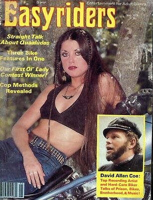 Easyriders Magazine David Allan Coe May 1978 122617lm-ep