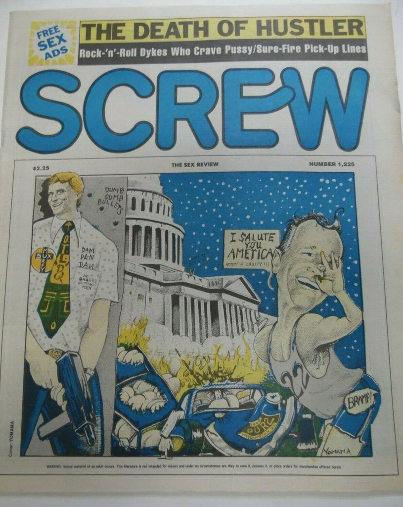 Screw Newspaper The Death Of Hustler #1225 August 24, 1992 120619lm-ep2