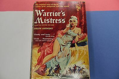 Warrior's Mistress Adult Novel by Evelyn Anthony 1960 062716lm-ep2