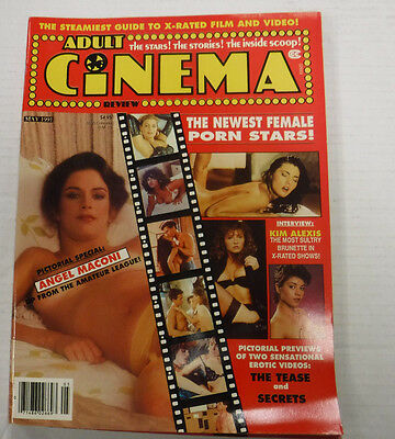 Adult Cinema Review Magazine Angel Maconi May 1991 082015lm-ep