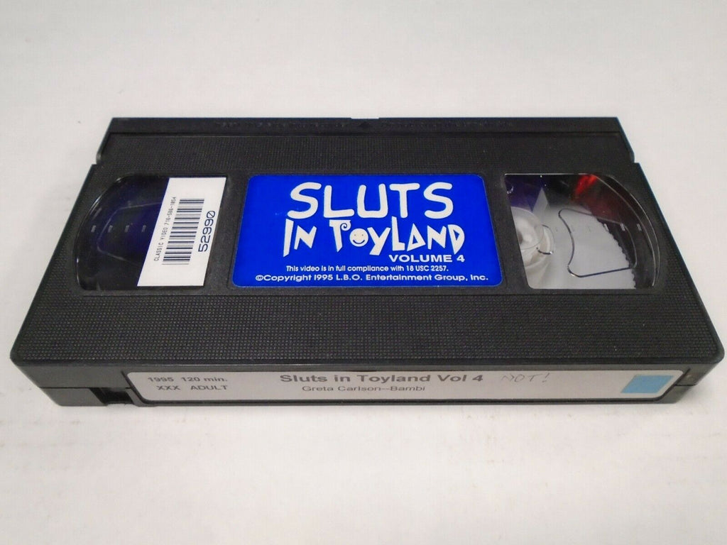 Sluts in Toyland Vol 4 Greta Carlson Bambi 1995 120mins Adult VHS 021319AMP