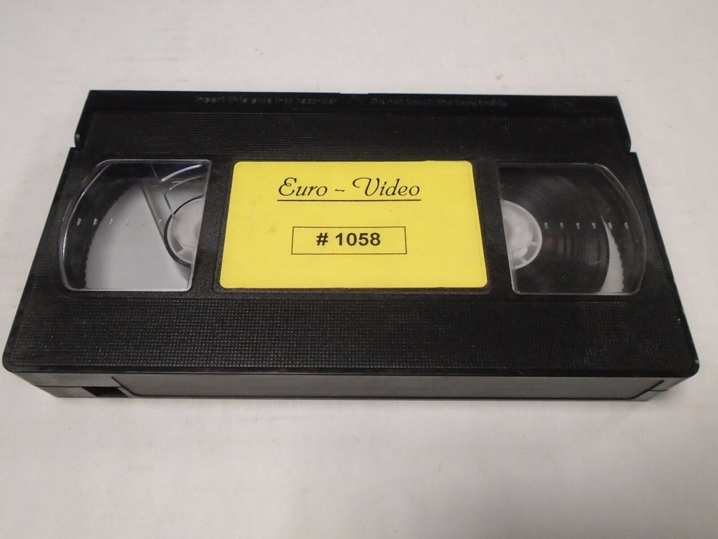 Euro-Video 1058 Horniest XXX Models Europe Vintage Adult VHS 011619AMP