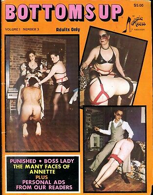 Bottoms Up Fetish Magazine Many Faces Of Annette vol.1 #3 1980 042518lm-ep2 - Used