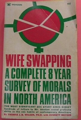 Wife Swapping Novel by Thomas Wilson PH.D 1965 122313lm-epa