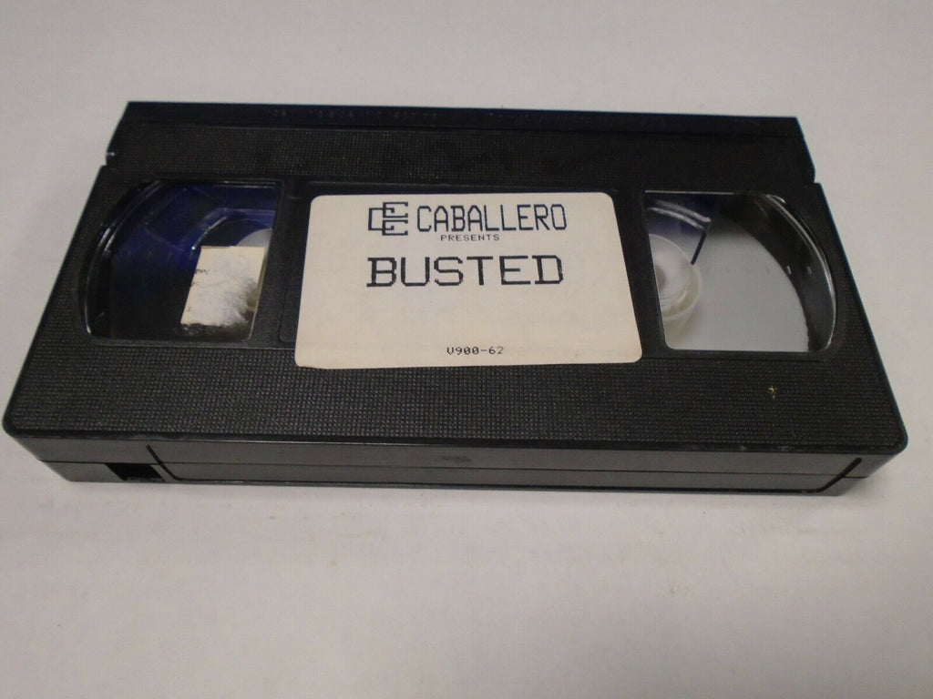 Busted Caballero Video Adult VHS 032919AMP2