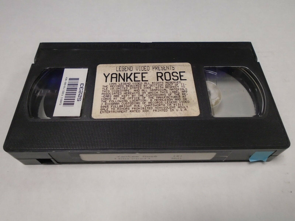 Yankee Rose Legend Video Kylie Ireland 1995 Adult VHS 030619AMP