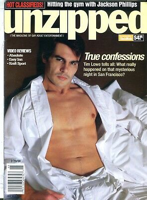 Unzipped Gay Magazine Tim Lowe February 2000 110817lm-ep3