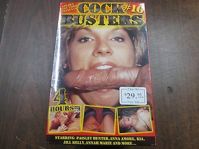 Cock Busters #16 Golden West Video Anna Amore New Sealed Adult VHS CLEARANCE 071615amp3