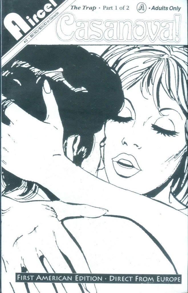 Casanova! Comic The Trap First American Edition From Europe 010719lm-ep
