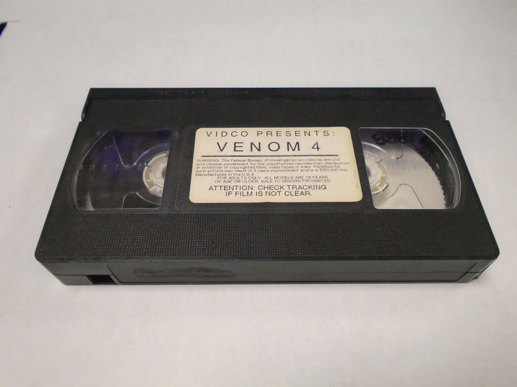 Venom 4 Vidco Adult VHS 061119AMP