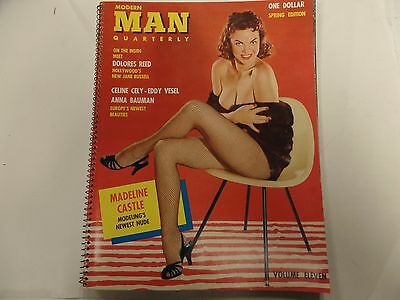 Modern Man Quarterly Adult Magazine Madeline Castle Vol.11 1958 021316lm-ep