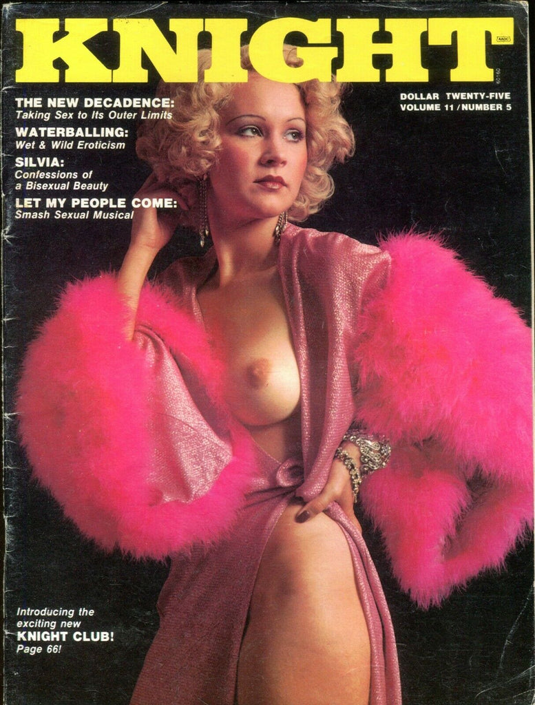 Knight Magazine Silvia Bisexual Beauty vol.11 #5 1976 112219lm-ep