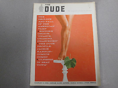 The Dude Busty Adult Magazine Lorna Lane November 1961 vg 031615lm-ep