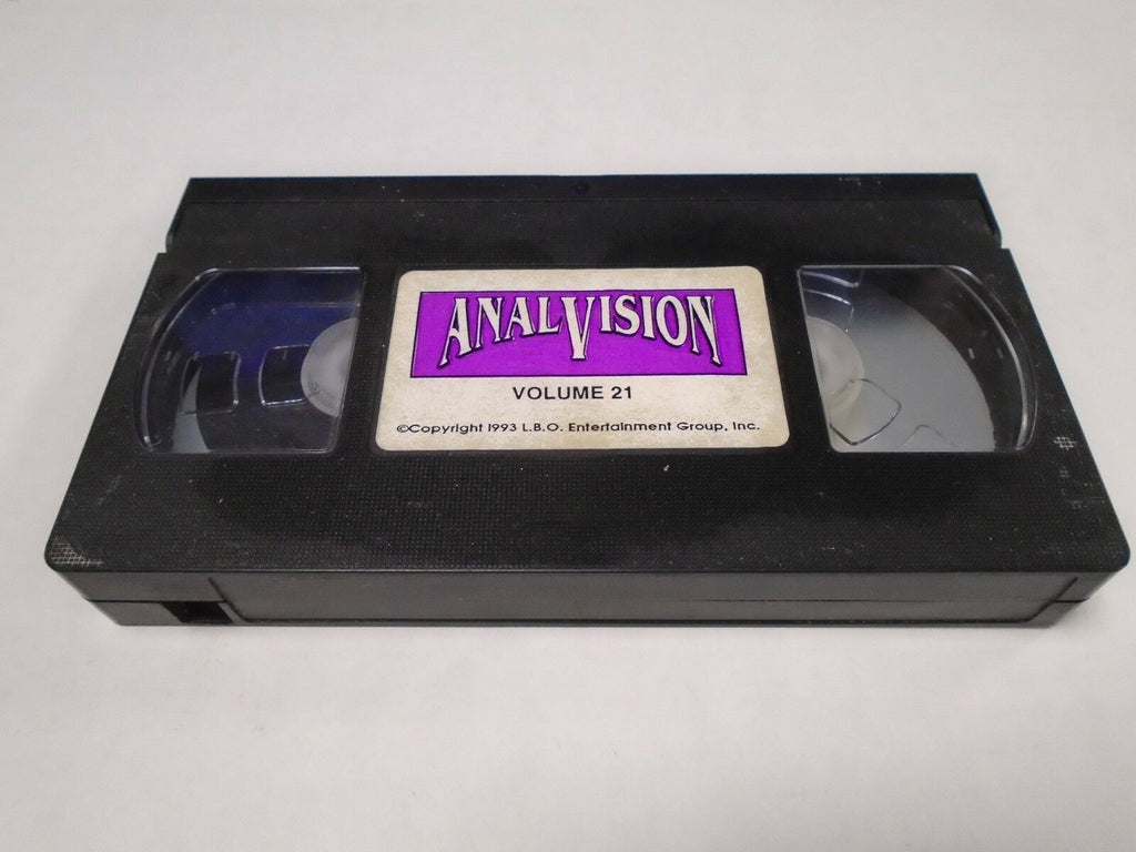 Anal Vision Vol 21 1993 LBO Ent Adult VHS 013119AMP