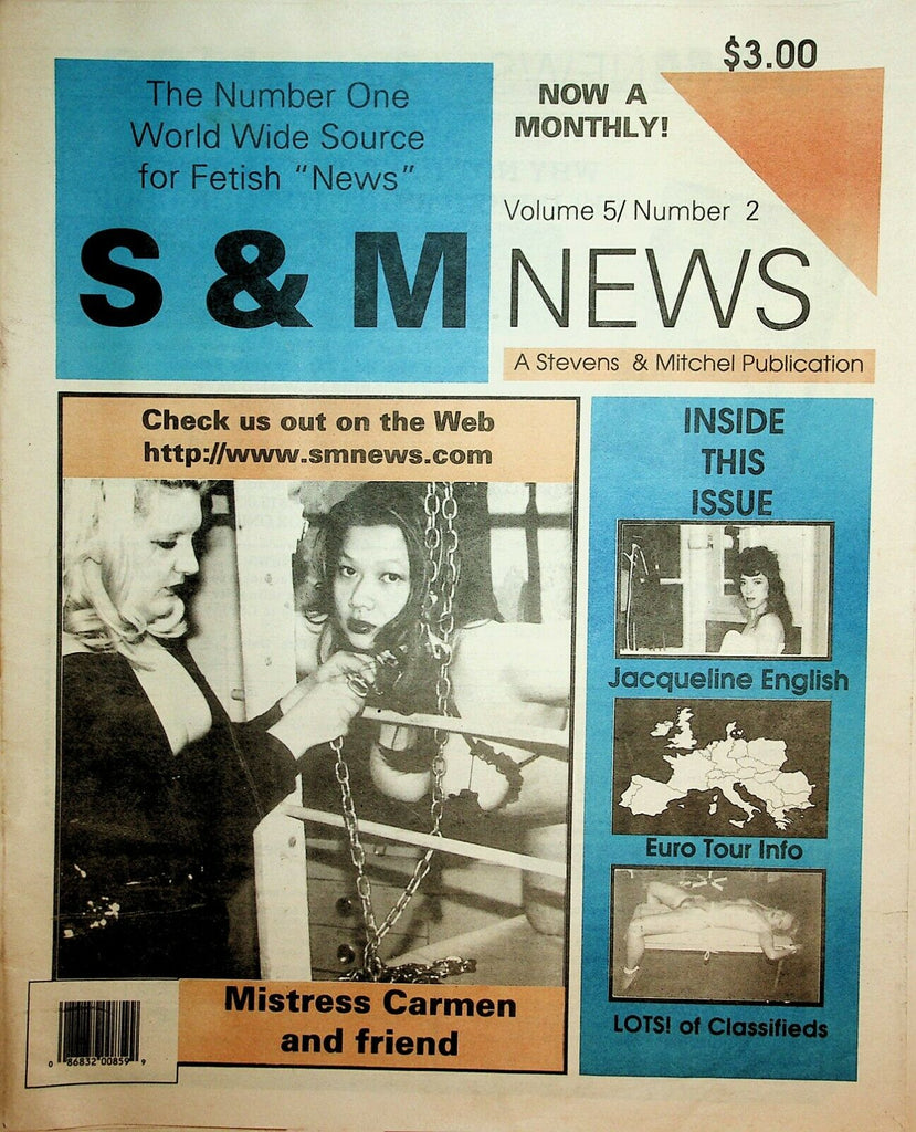 S & M News Mistress Carmen and Friend vol.5 #2 1998 022520lm-ep