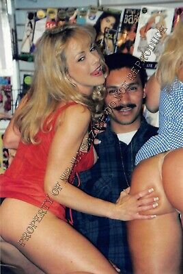 Nina Hartley Candid Original 4x6 Color Photo 90s Movie Release Signing 78ig