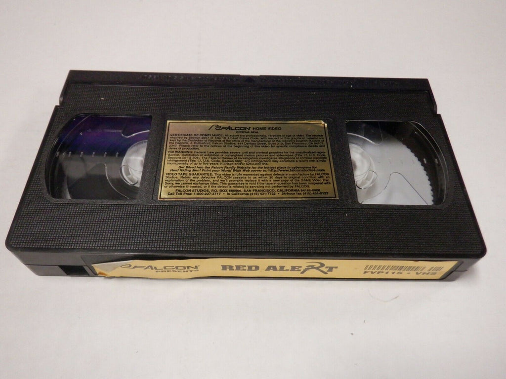 Red Alert Brennan Foster, Christopher Scott Falcon Gay Male VHS 082020AMP2