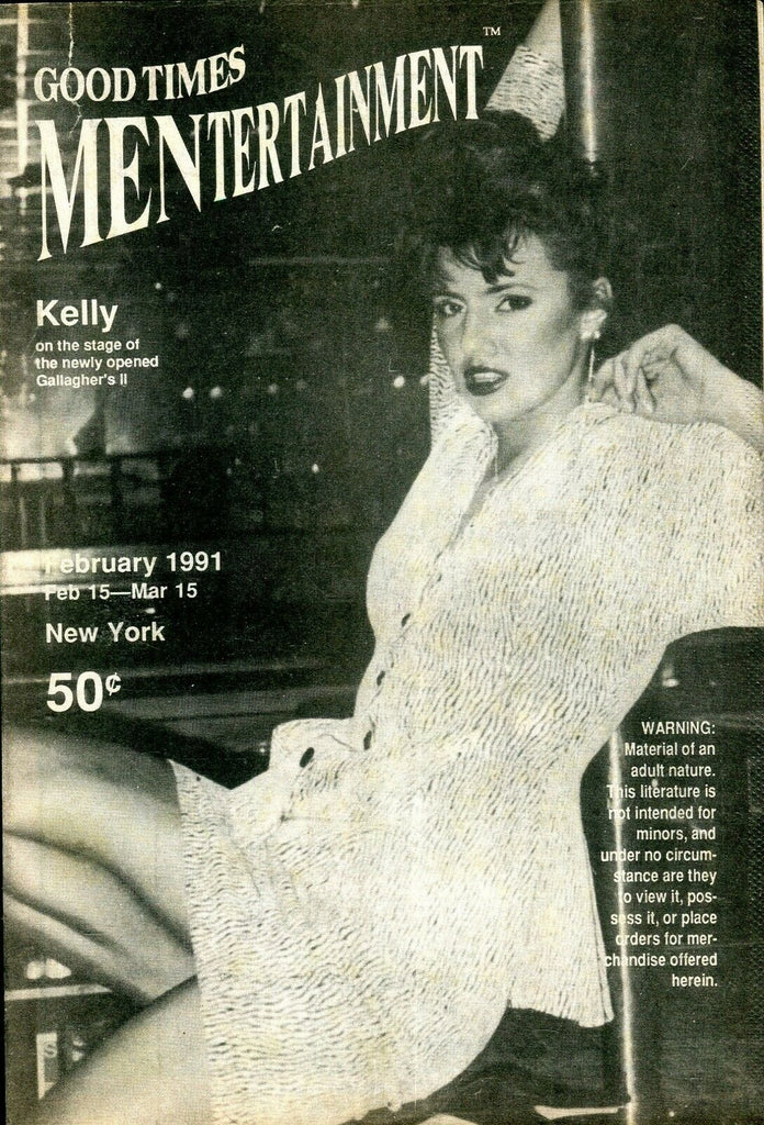 Good Times Mentertainment Guide Magazine February 1991 NY 081519lm-ep