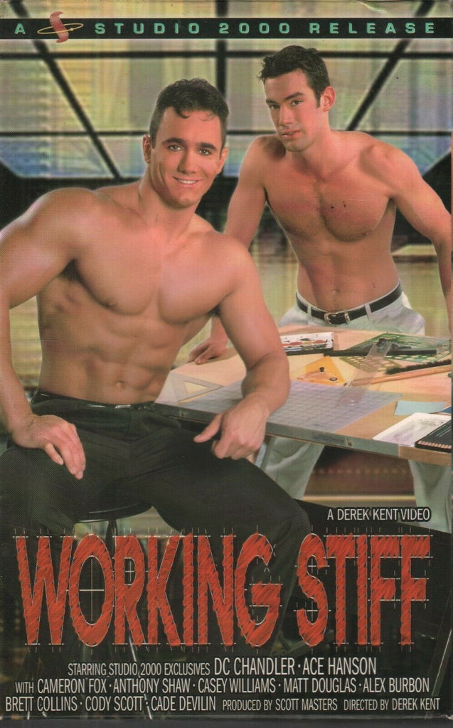 Working Stiff Cameron Fox Anthony Shaw Ace Hanson Gay Male Adult VHS 080119AMP