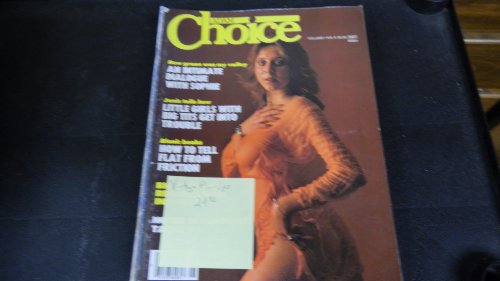 Adam Choice Busty Adult Magazine Volume 1 No. 6 February 1980 Vintage Pin Ups
