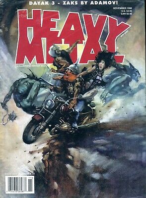 Heavy Metal Fantasy Magazine November 1998 new/sealed 022218lm-ep