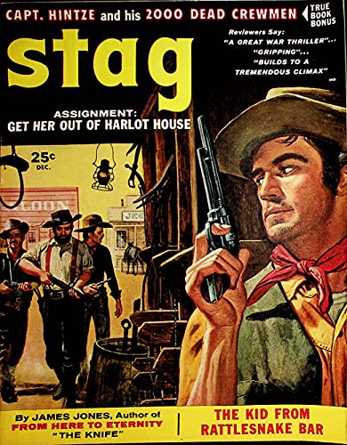 Stag Men's Magazine The Kid From Rattlesnake Bar / "The Knife" December 1957