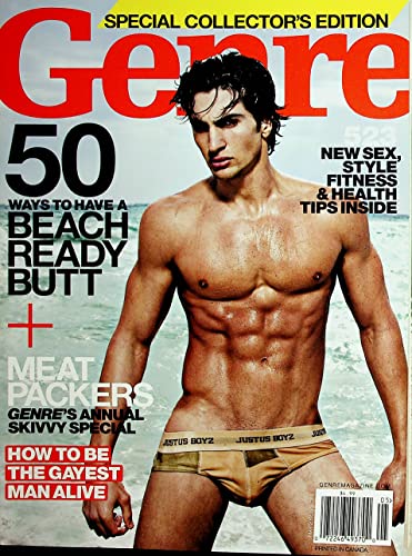 Genre Gay Men's Magazine 50 Ways To Have A Beach Ready Butt May 2008 Special Collector Edition