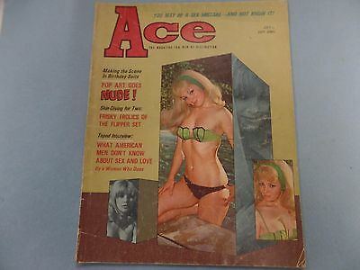 Ace Busty Magazine Rita Cannon July 1967 050916lm-ep - Used