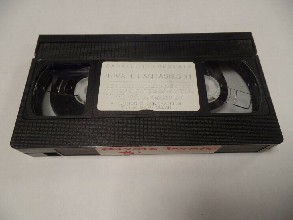 Private Fantasies #1 Caballero Adult VHS 041819AMP