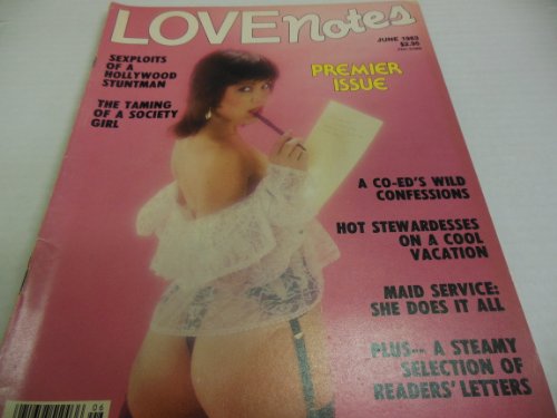 Love Notes Men's Magazine "Fun in the Sun" "My Trip to Fantasy World" June 1983
