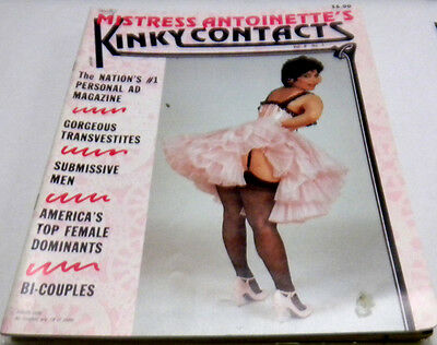 Mistress Antoinette's Kinky Contacts Adult Magazine Vol.8 1987 090613lm-ep