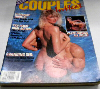 Couples in Heat Adult Magazine Christy Canyon 3-Way #5 1985 120413lm-ep