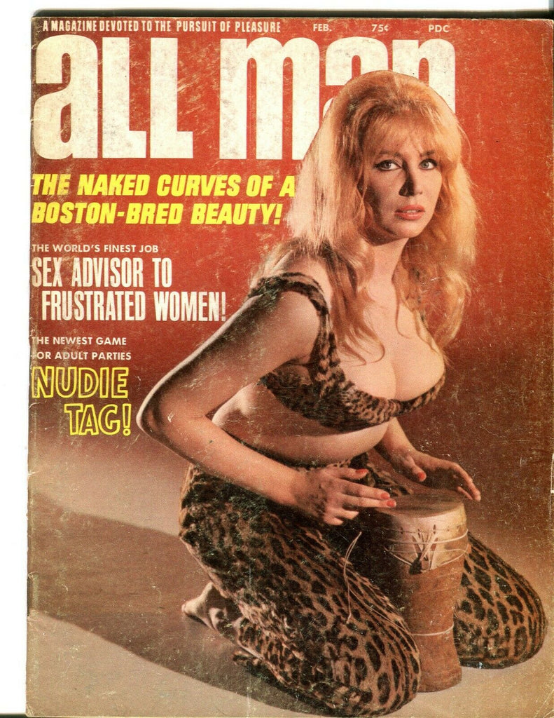 All Man Magazine Terry Graham February 1968 073119lm-ep