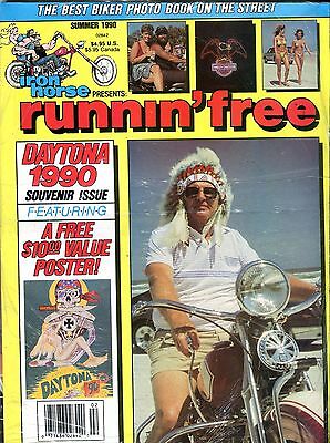 Runnin' Free Magazine Daytona 1990 Souvenir Issue Summer 1990 030614lm-epa
