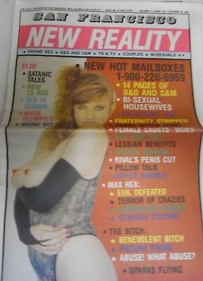 San Francisco New Reality Newspaper Bi-Sexual Housewives 1991 052518lm-ep