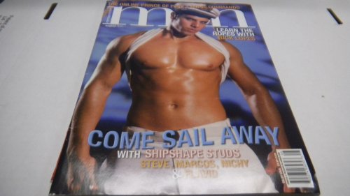 Men Gay Adult Magazine "Come Sail Away with Shipshape Studs" August 2007