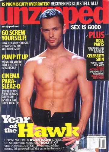 Unzipped Adult Gay Magazine:February 2005
