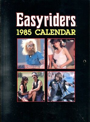 Easyriders Bikers 1985 Calendar 040918lm-ep