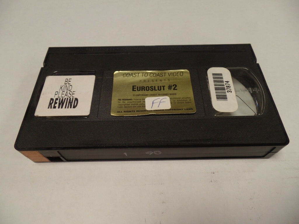 Euroslut #2 Coast to Coast Adult VHS 051519AMP2