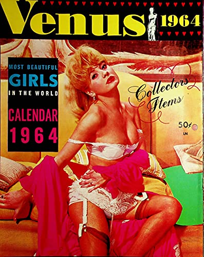 Venus Men's Most Beautiful Girls In The World Calendar 1964