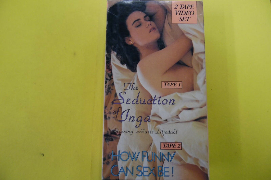 Seduction Of Inga/How Funny Can Sex Be 2 Tape Set VHS CLEARANCE 111616lm-ep2