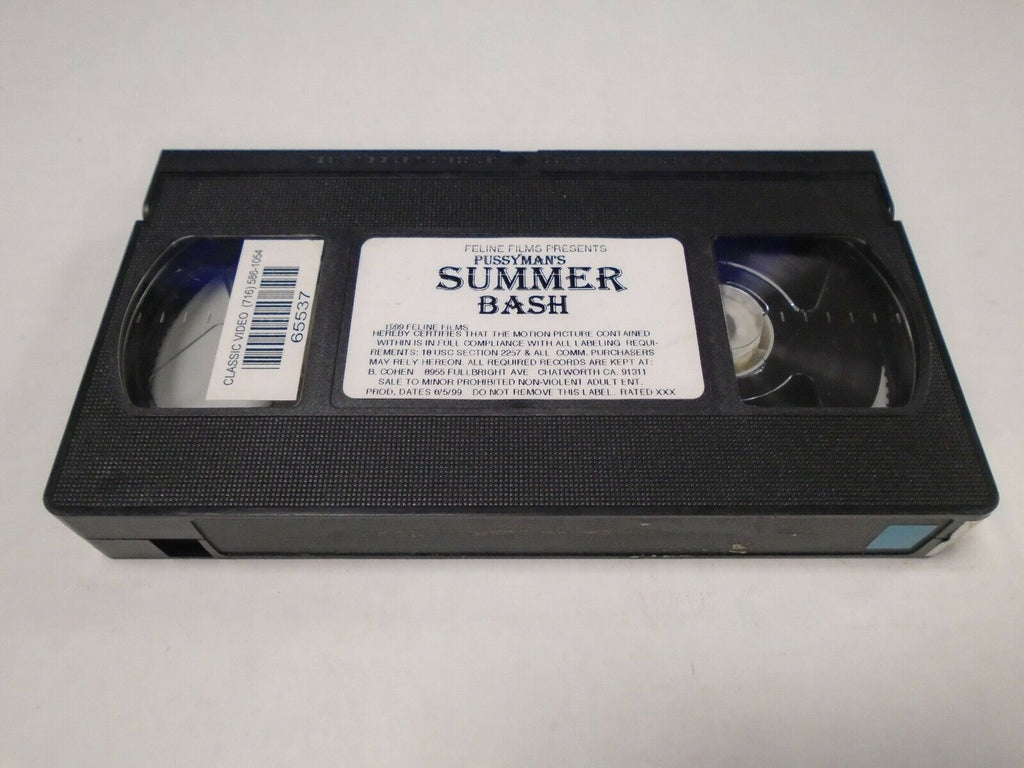 Summer Bash 1999 Pussyman Adult VHS 050719AMP3