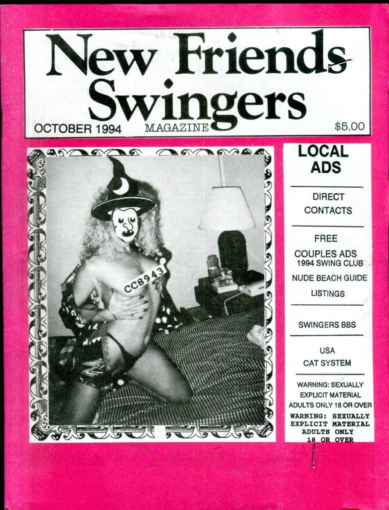 New Friends Swingers Contact Magazine October 1994 112918lm-ep