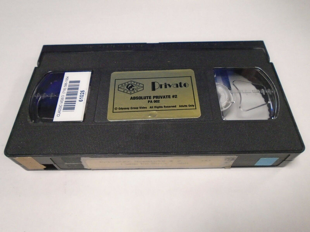 Absolute Private #2 Sweden Vintage Adult VHS 022119AMP2