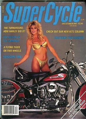 Super Cycle Magazine Hardcore Tina December 1987 020518lm-ep