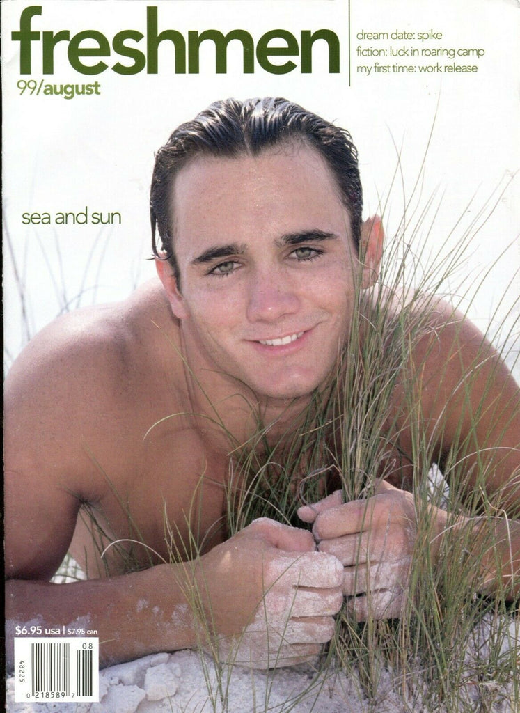 Freshmen Gay Magazine Cover Guy Eric Reins August 1999 051619lm-ep