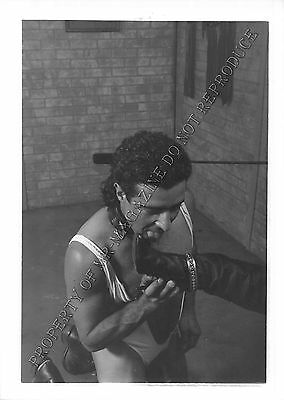 Adult 1990s B&W Photo 5x7 Bondage Man Bound Dominated by Woman Whipped 309MW