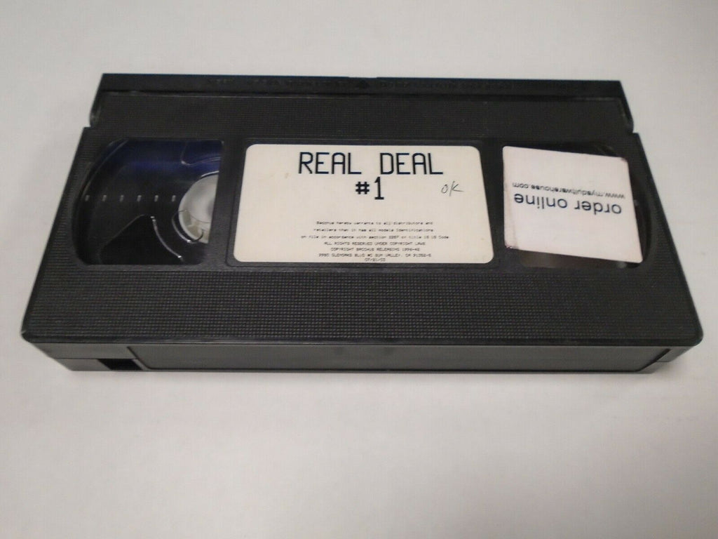 Real Deal #1 Bacchus 2003 Adult VHS 051019AMP2